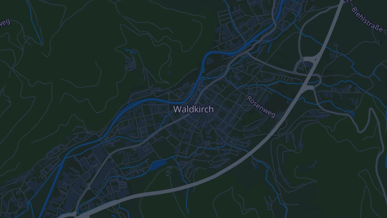 Karte von Waldkirch