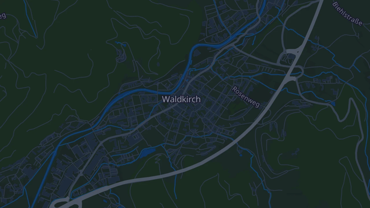 Karte von Waldkirch