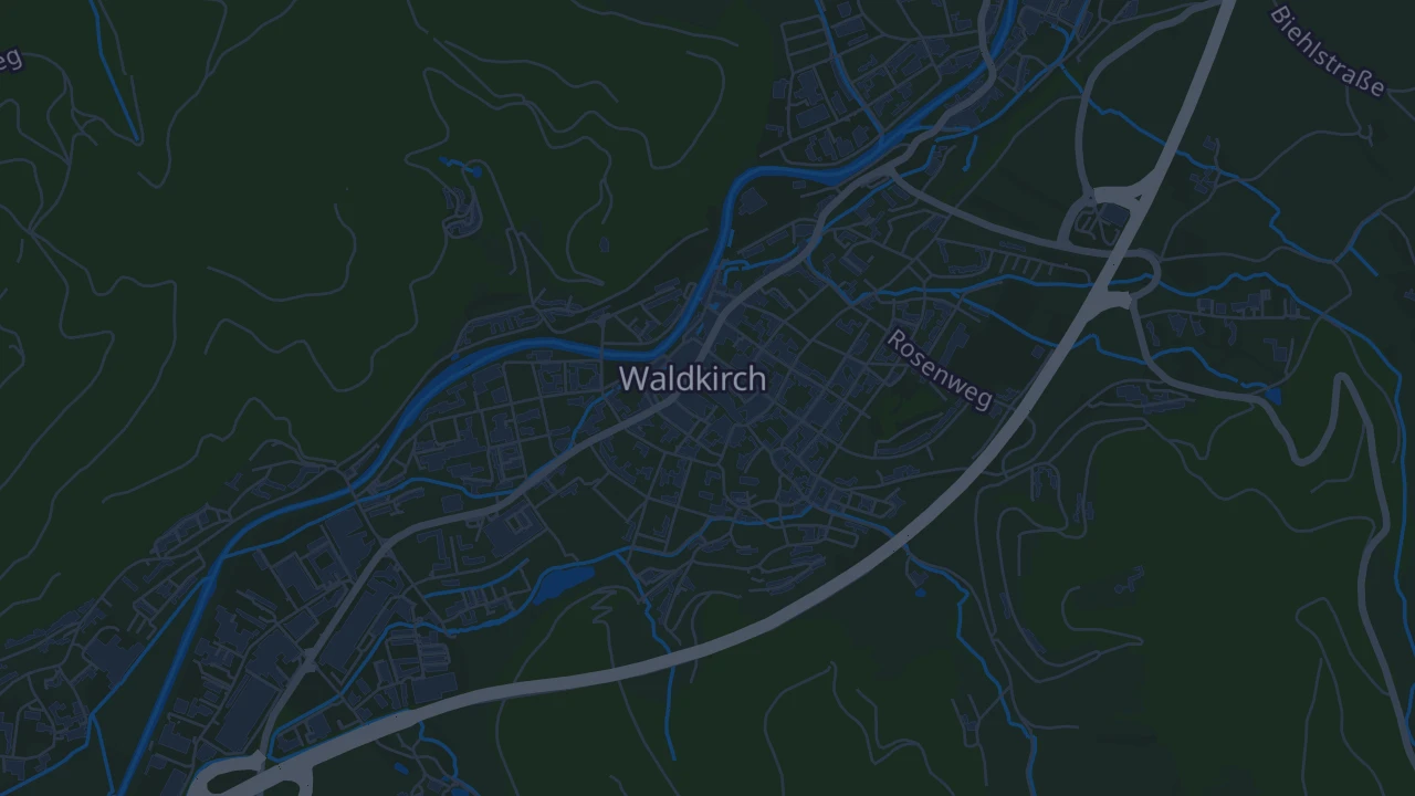 Karte von Waldkirch