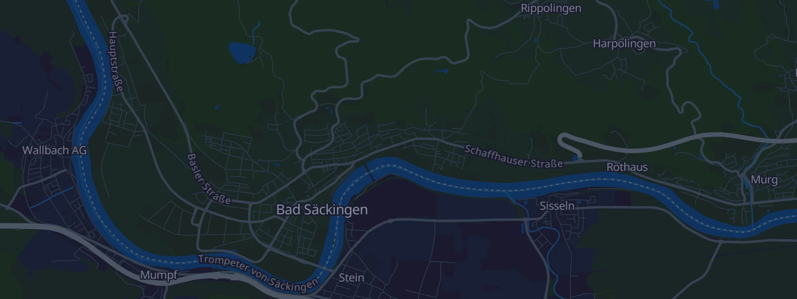 Karte von Säckingen