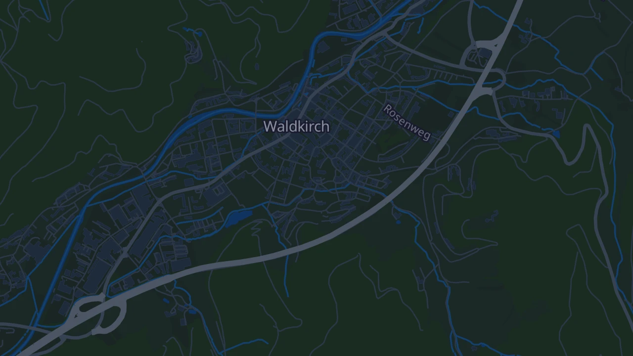 Karte von Waldkirch