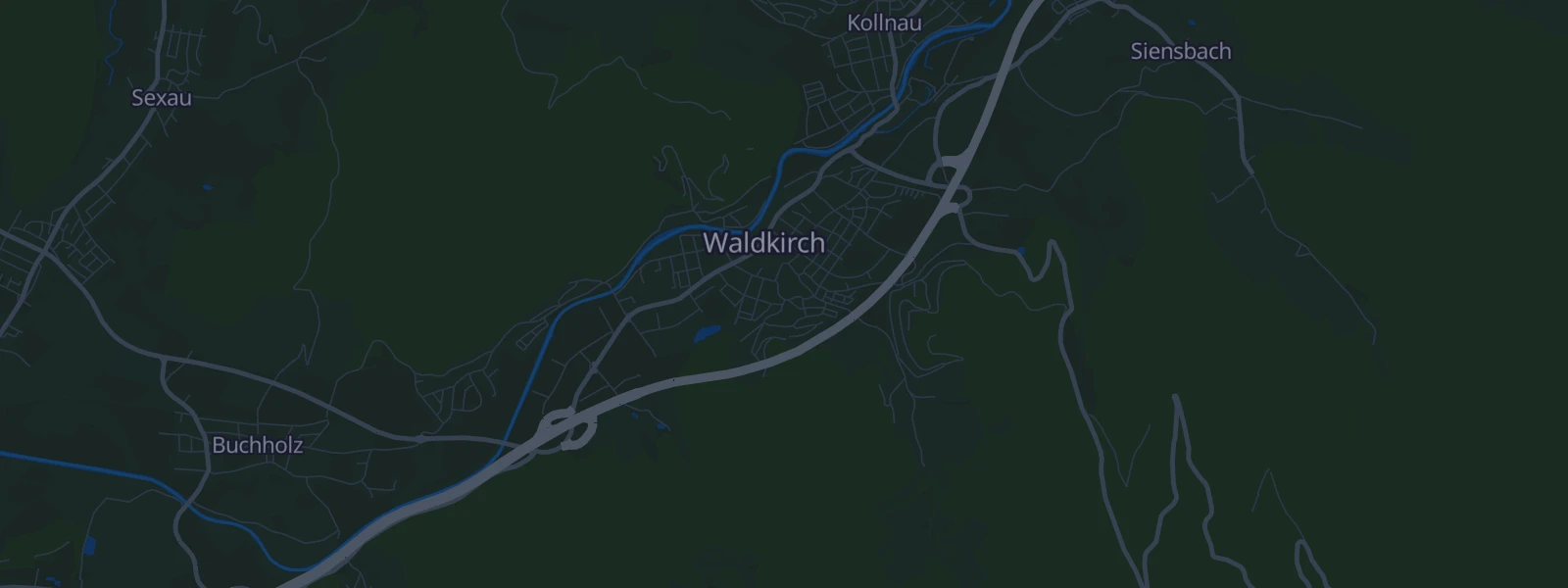 Karte von Waldkirch