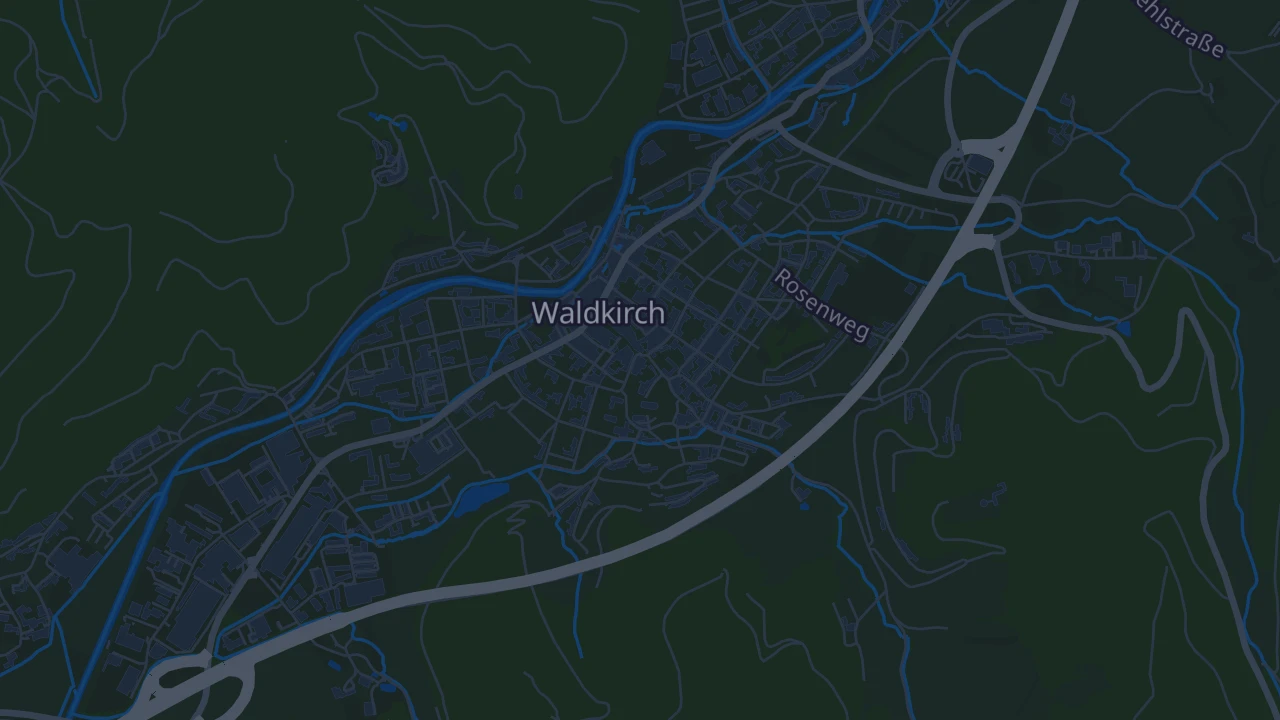 Karte von Waldkirch
