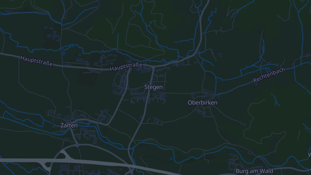Karte von Stegen (Kernort)