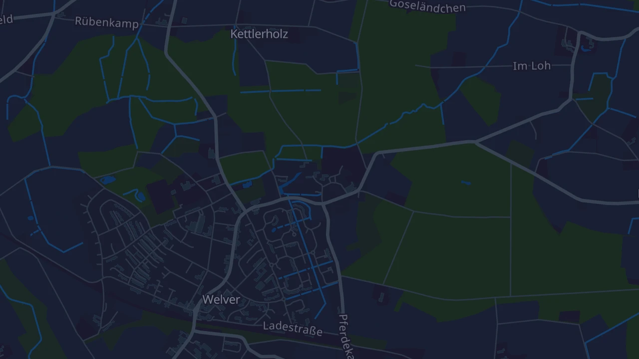 Karte von Welver