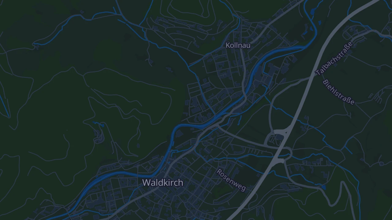Karte von Waldkirch-Kollnau