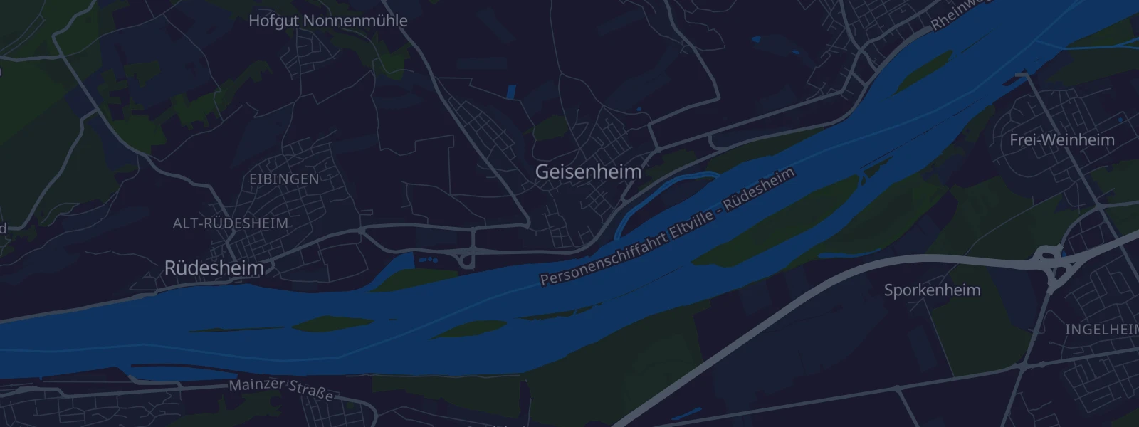 Karte von Geisenheim