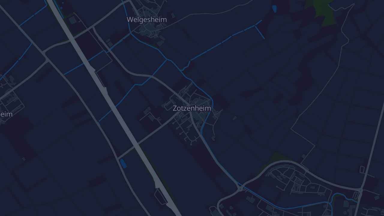 Karte von Zotzenheim