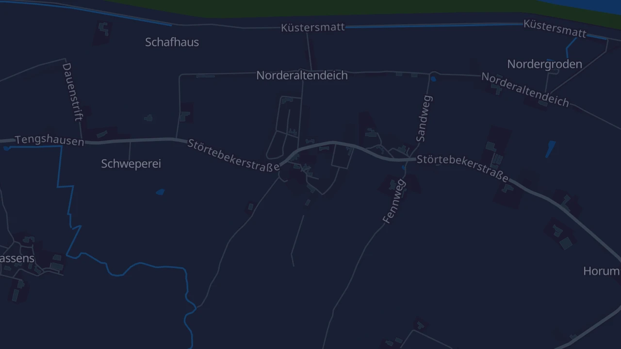 Karte von Wangerland Minsen