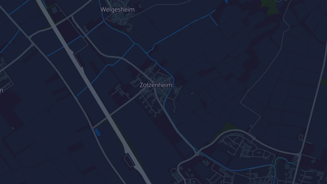 Karte von Zotzenheim