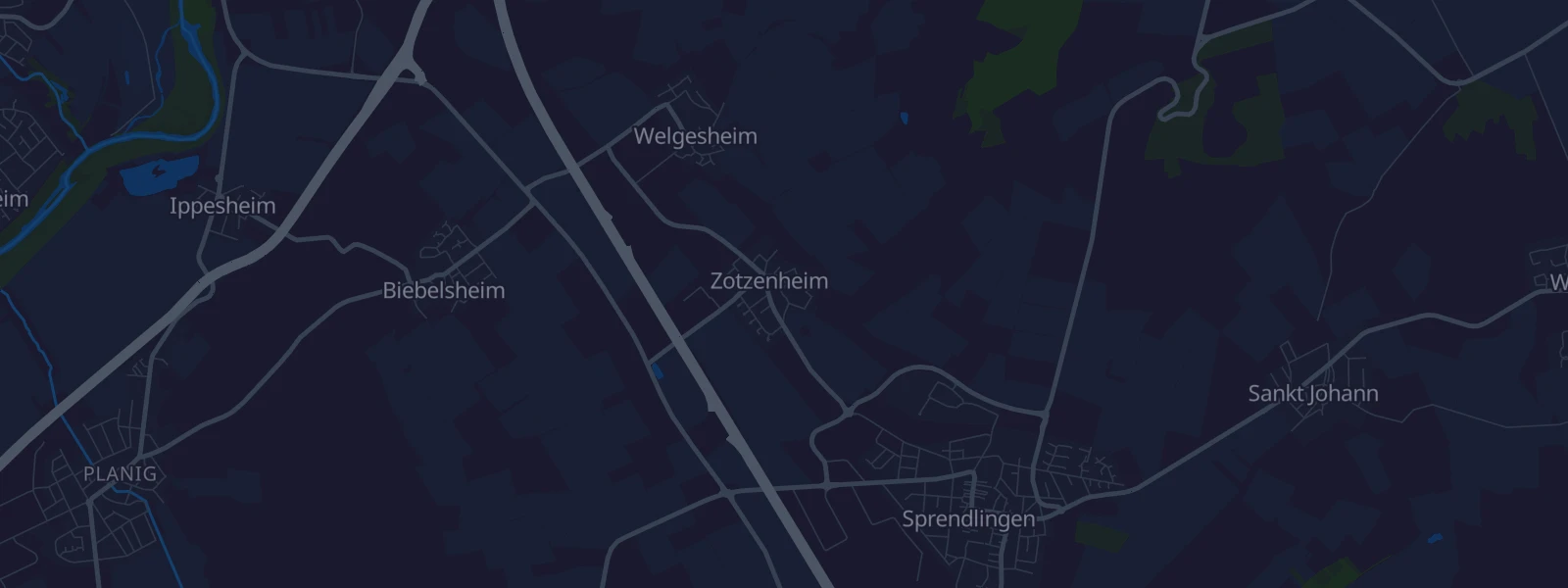 Karte von Zotzenheim
