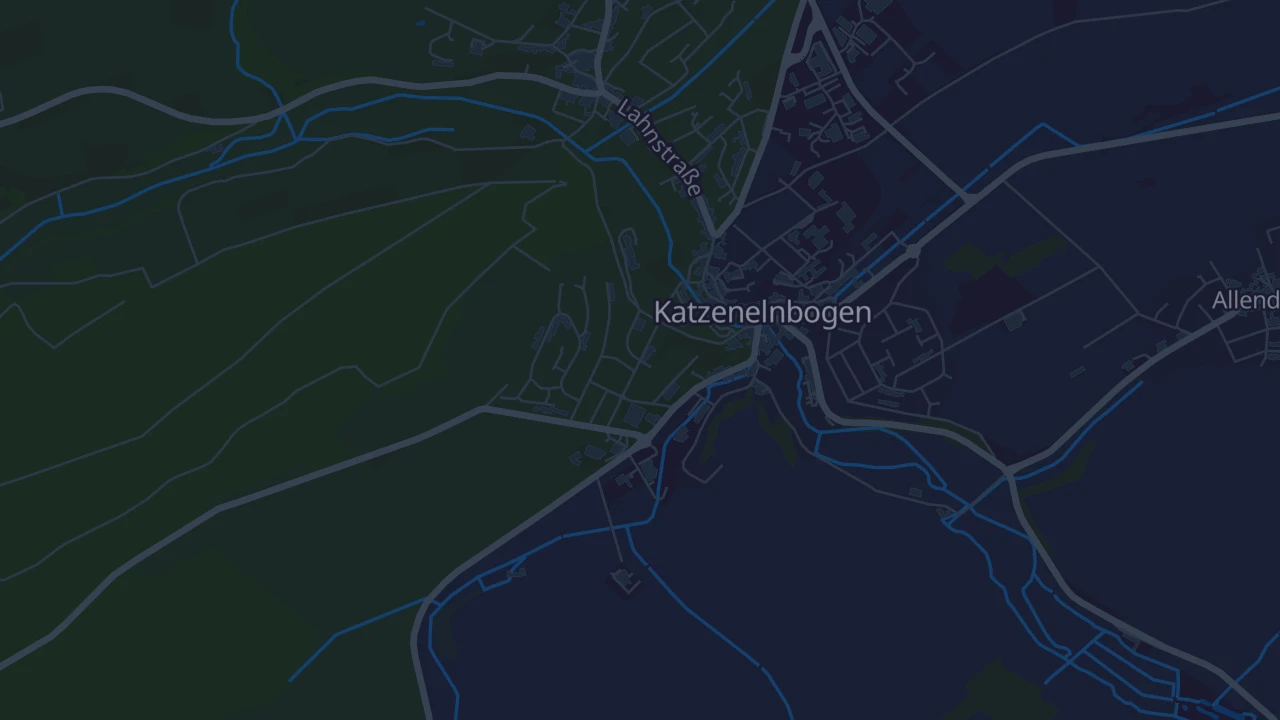 Karte von Katzenelnbogen