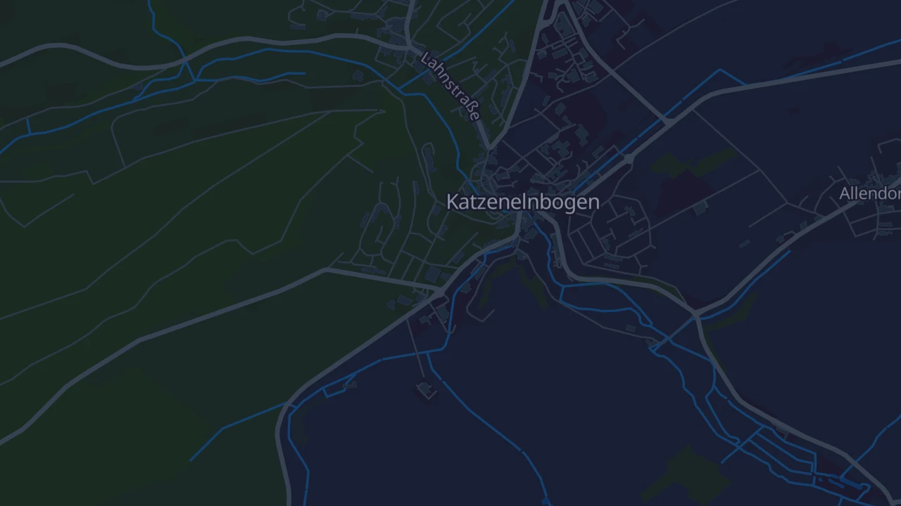 Karte von Katzenelnbogen