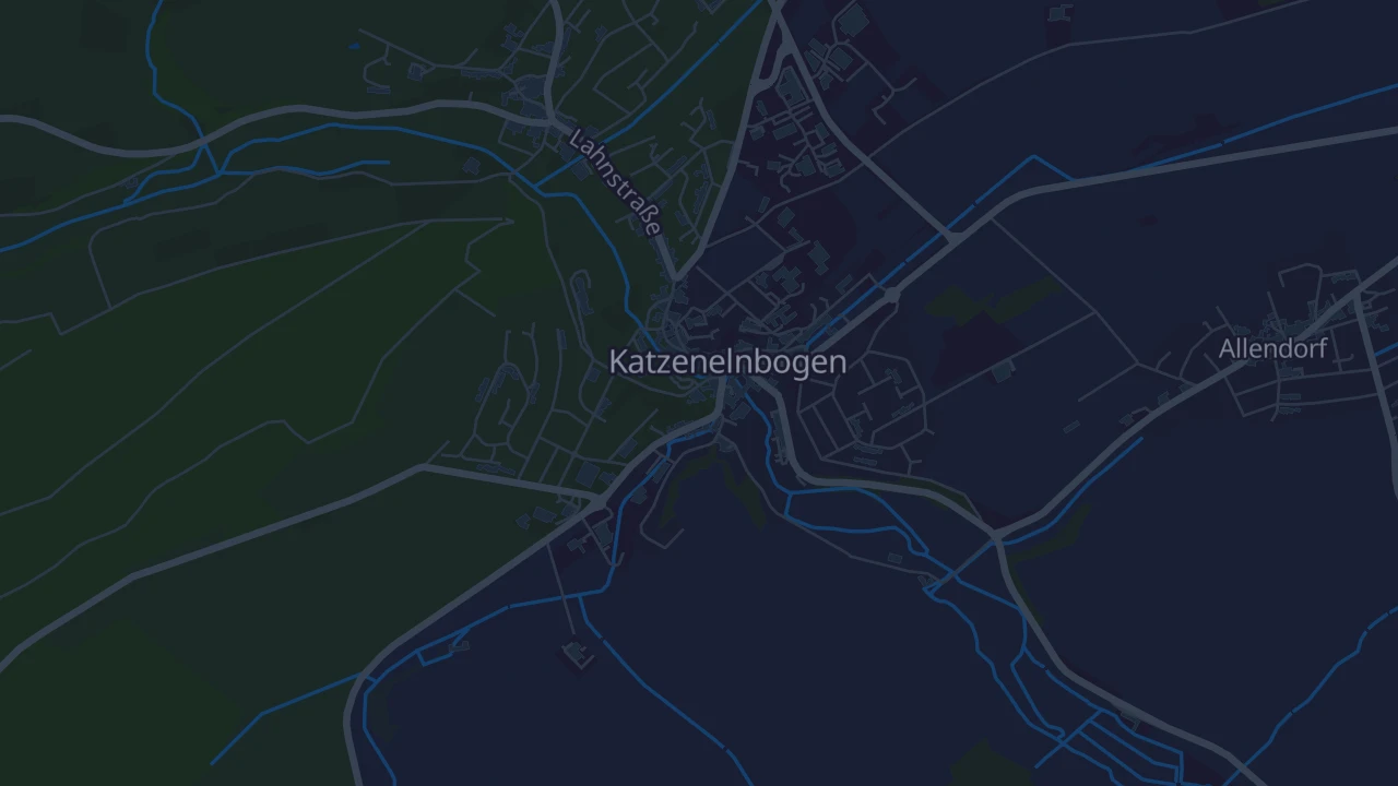 Karte von Katzenelnbogen