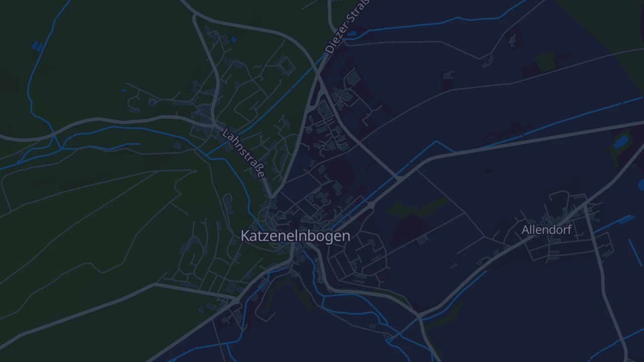 Karte von Katzenelnbogen