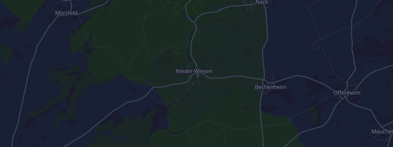 Karte von Nieder-Wiesen