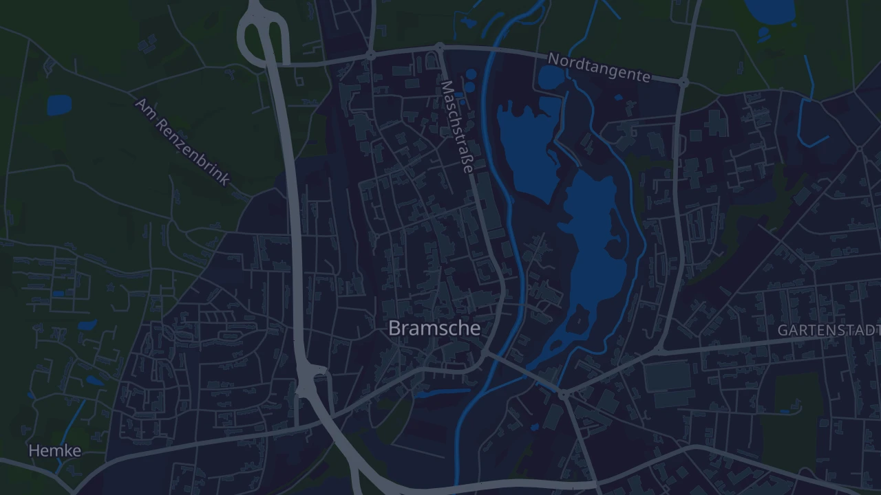 Karte von Bramsche