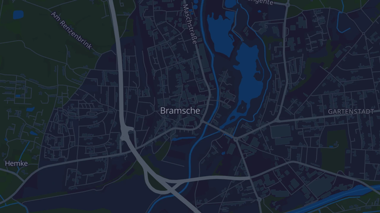 Karte von Bramsche