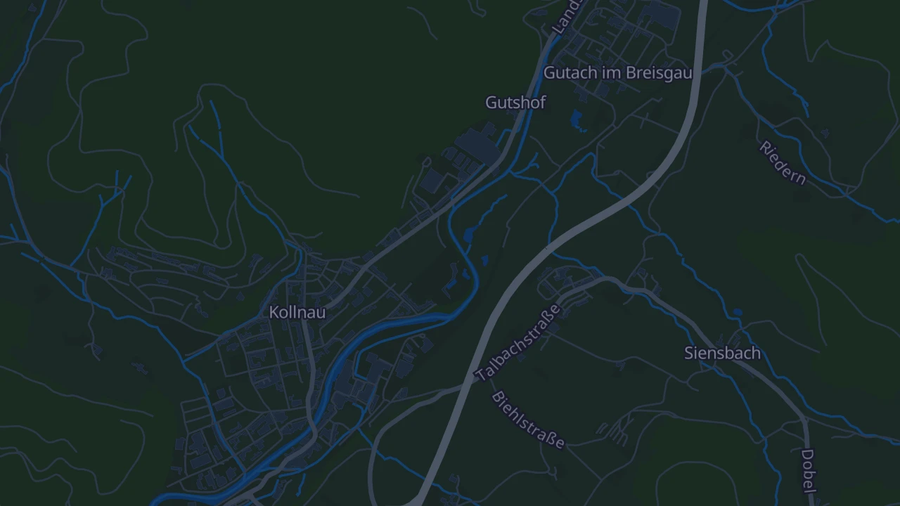 Karte von Waldkirch