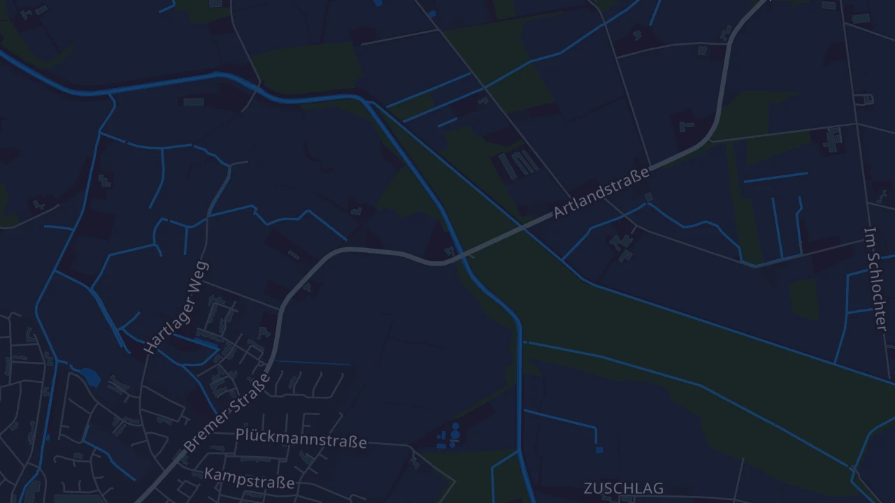 Karte von Quakenbrück