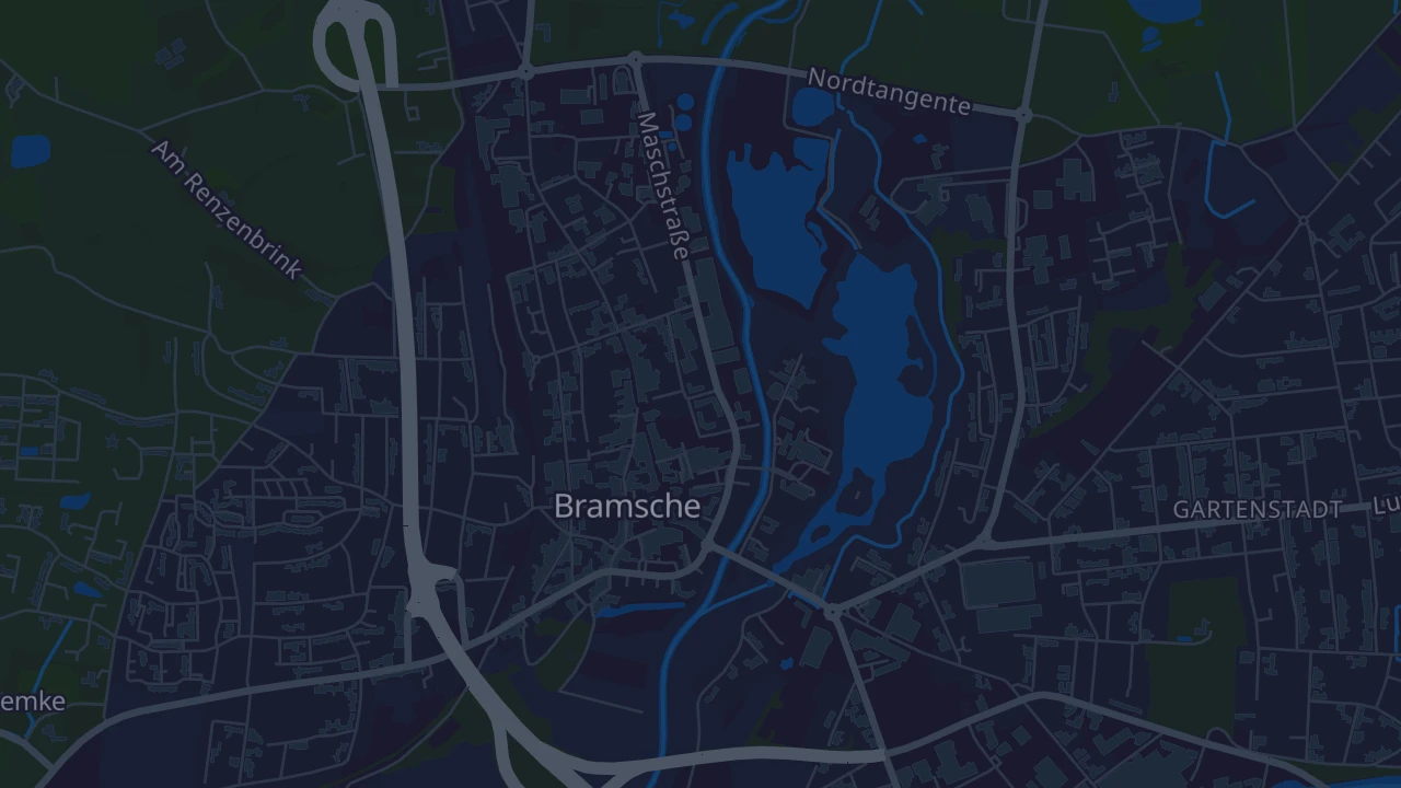 Karte von Bramsche