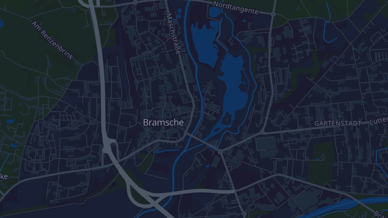 Karte von Bramsche