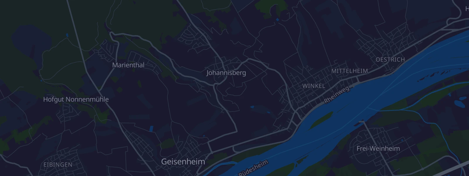 Karte von Geisenheim-Johannisberg