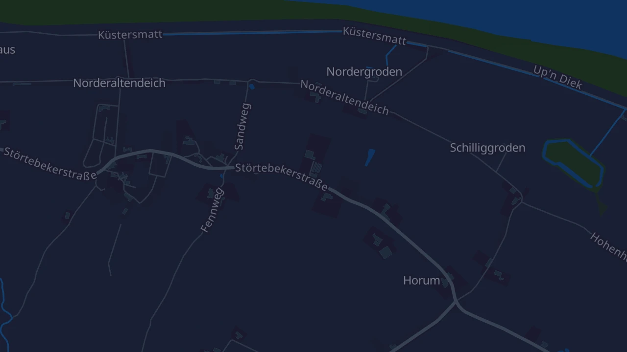 Karte von Wangerland
