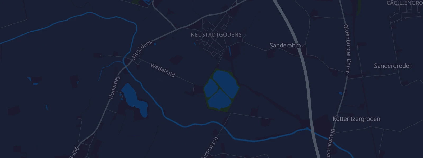 Karte von Sande Neustadtgödens
