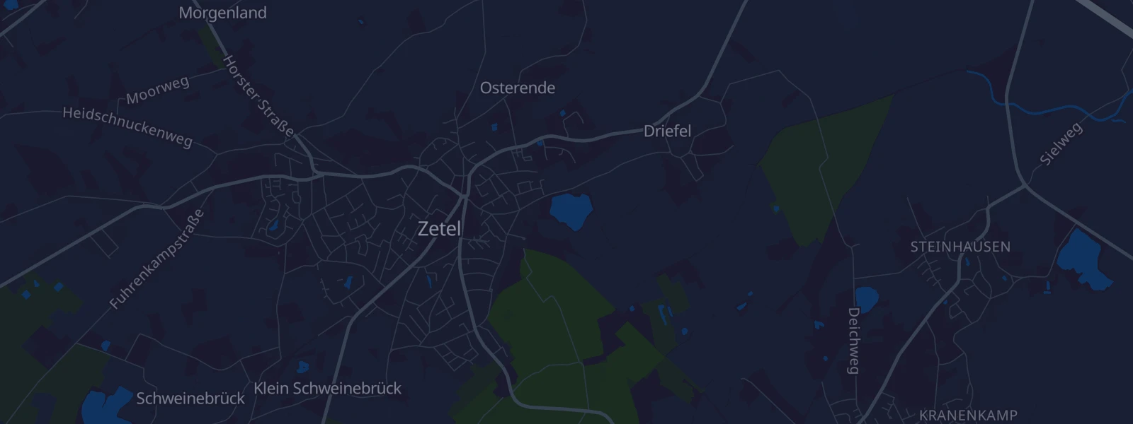 Karte von Zetel