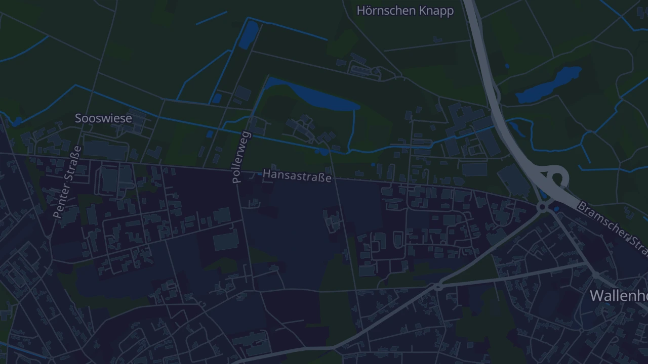 Karte von Wallenhorst