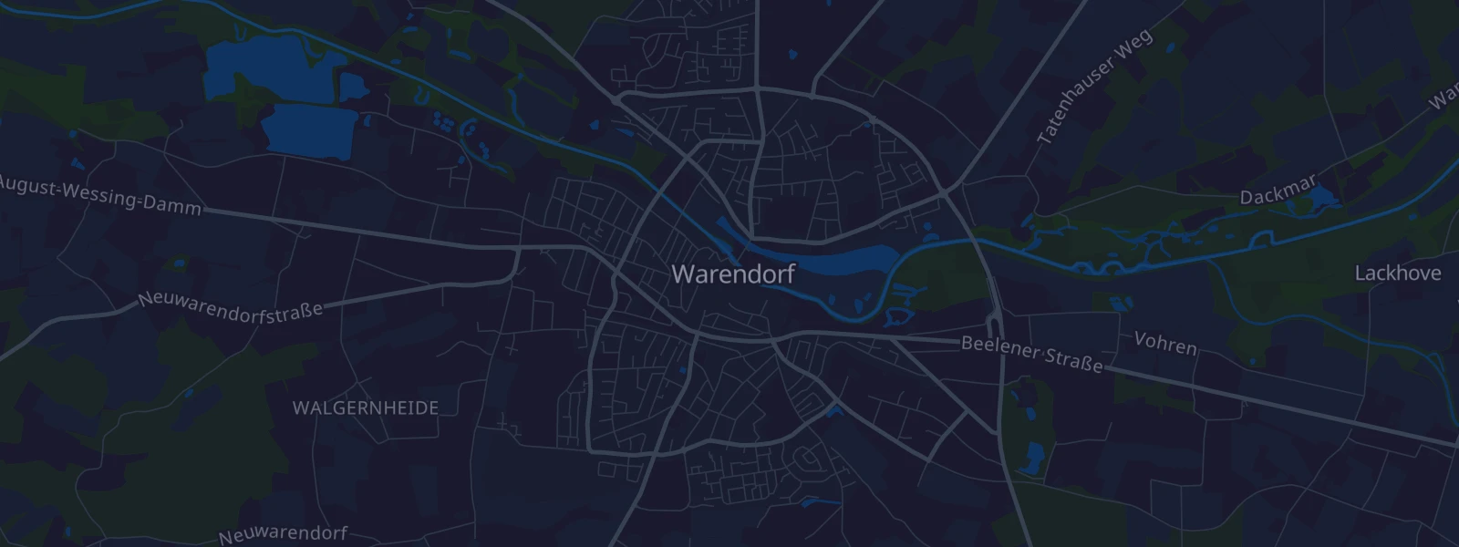 Karte von Warendorf
