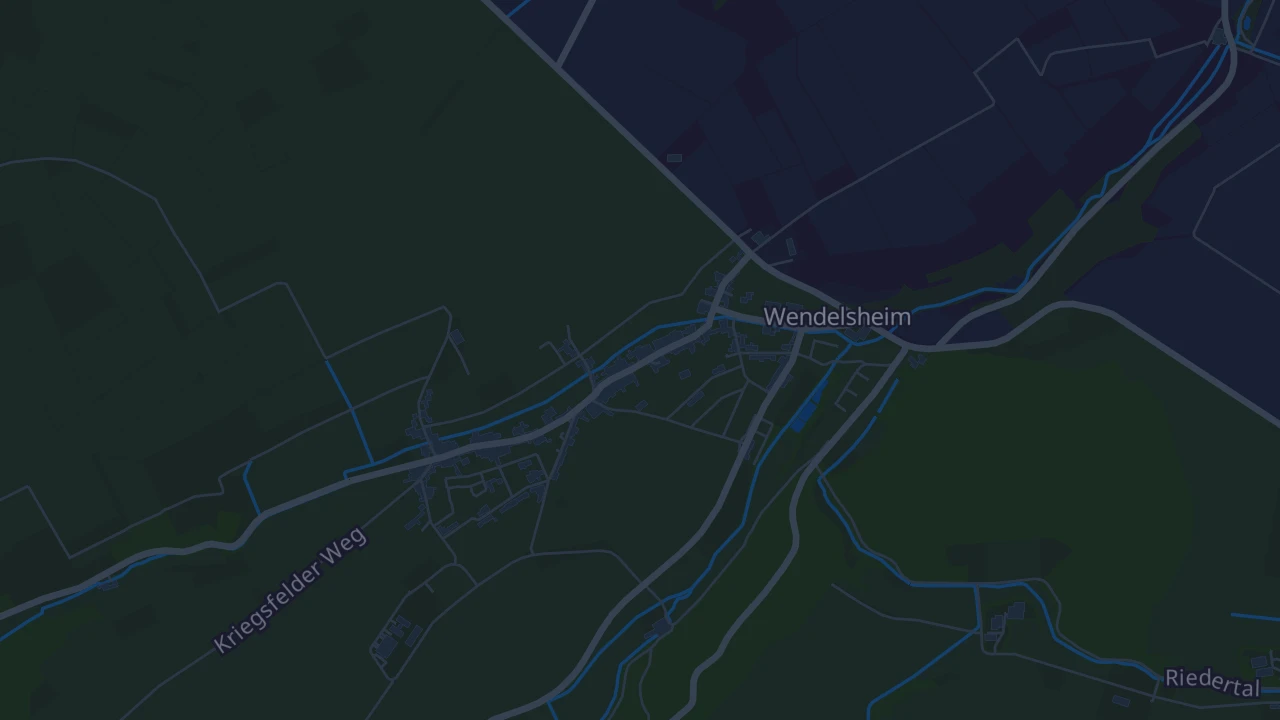 Karte von Wendelsheim
