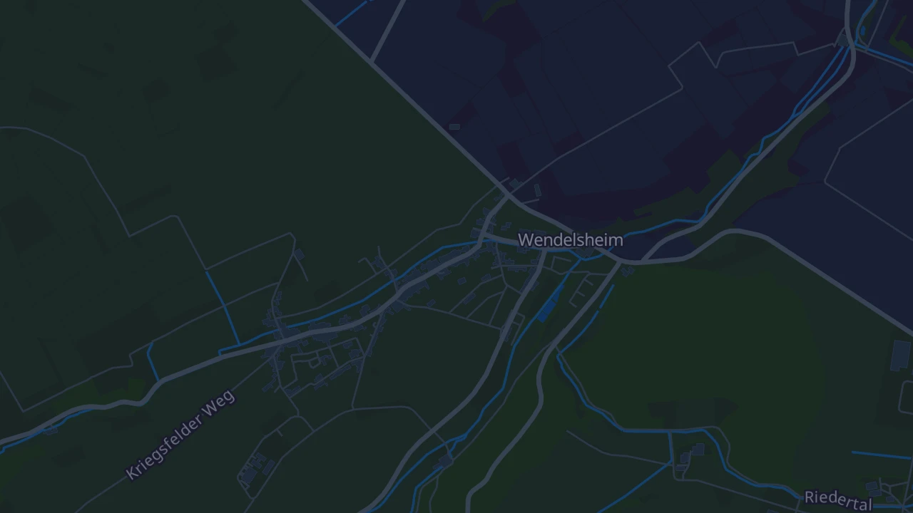 Karte von Wendelsheim