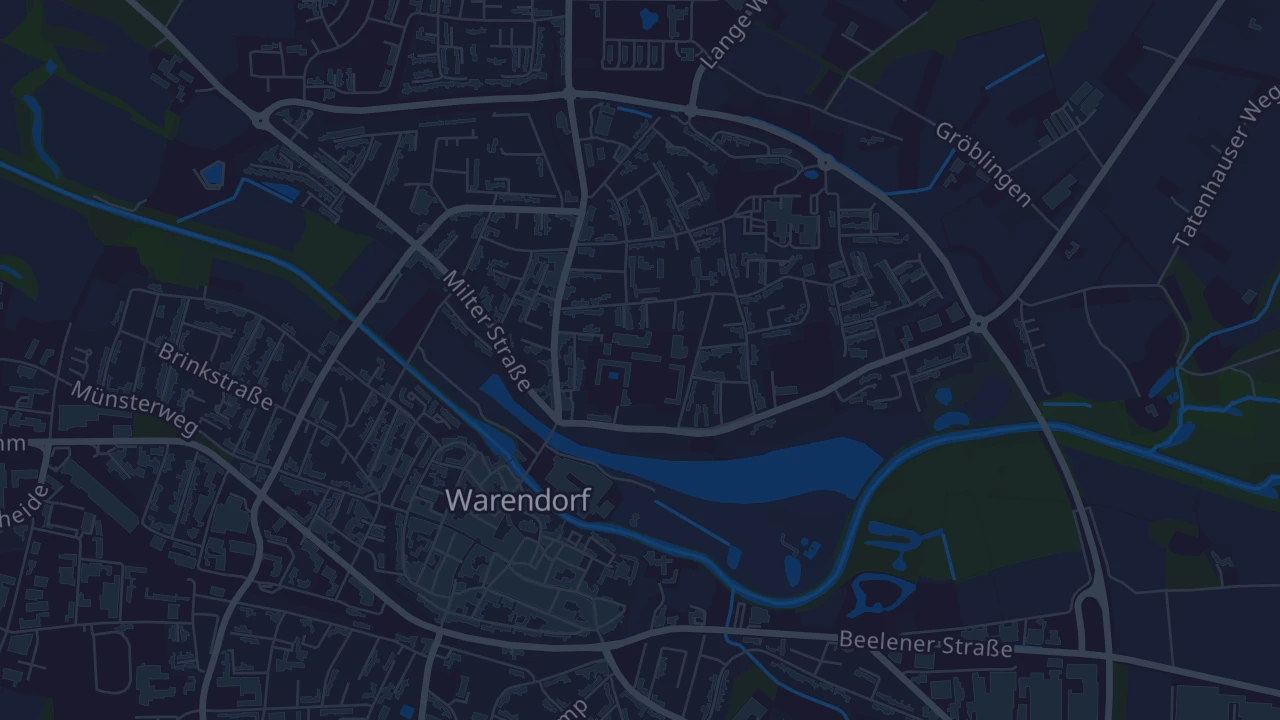 Karte von Warendorf