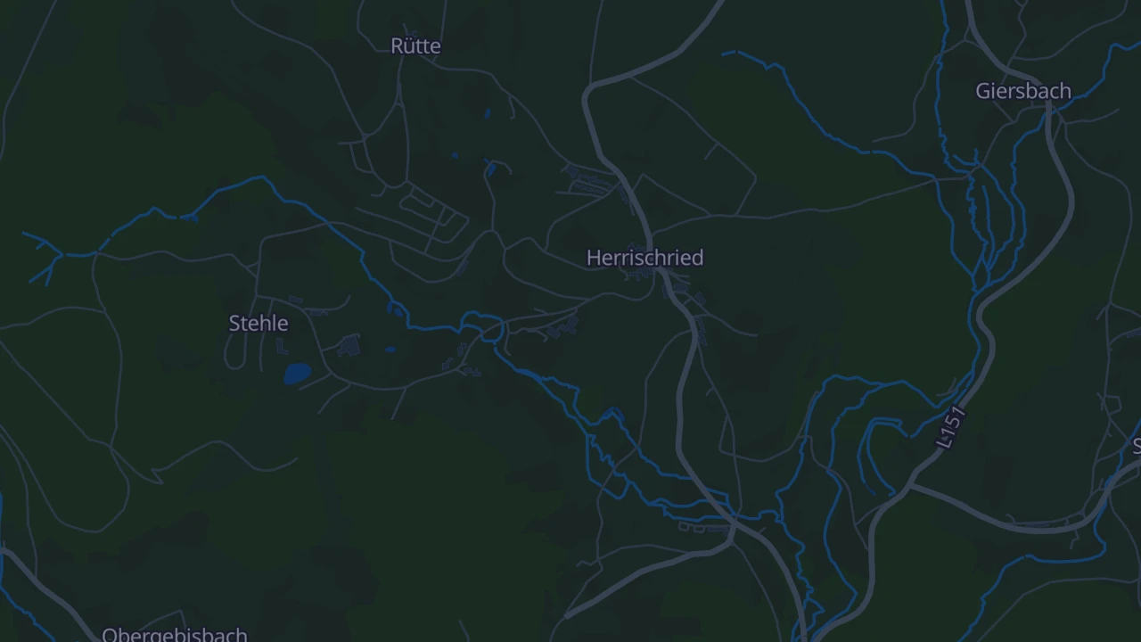 Karte von Niedergebisbach