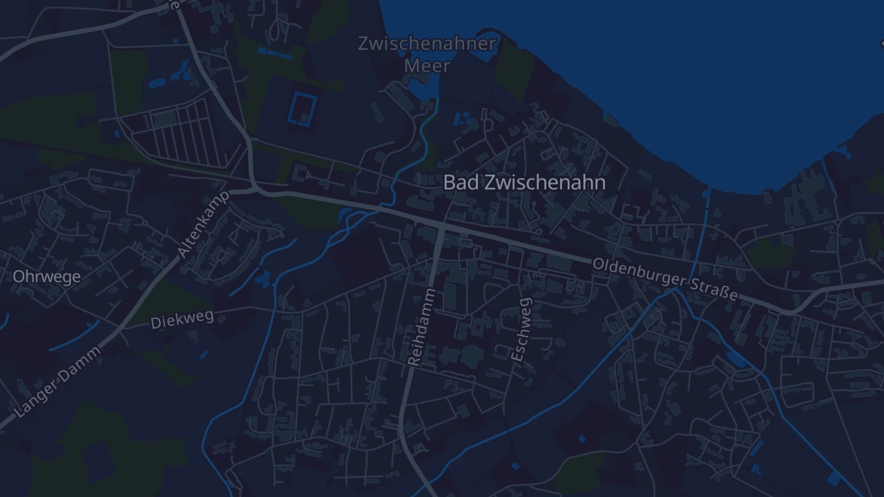 Karte von Bad Zwischenahn