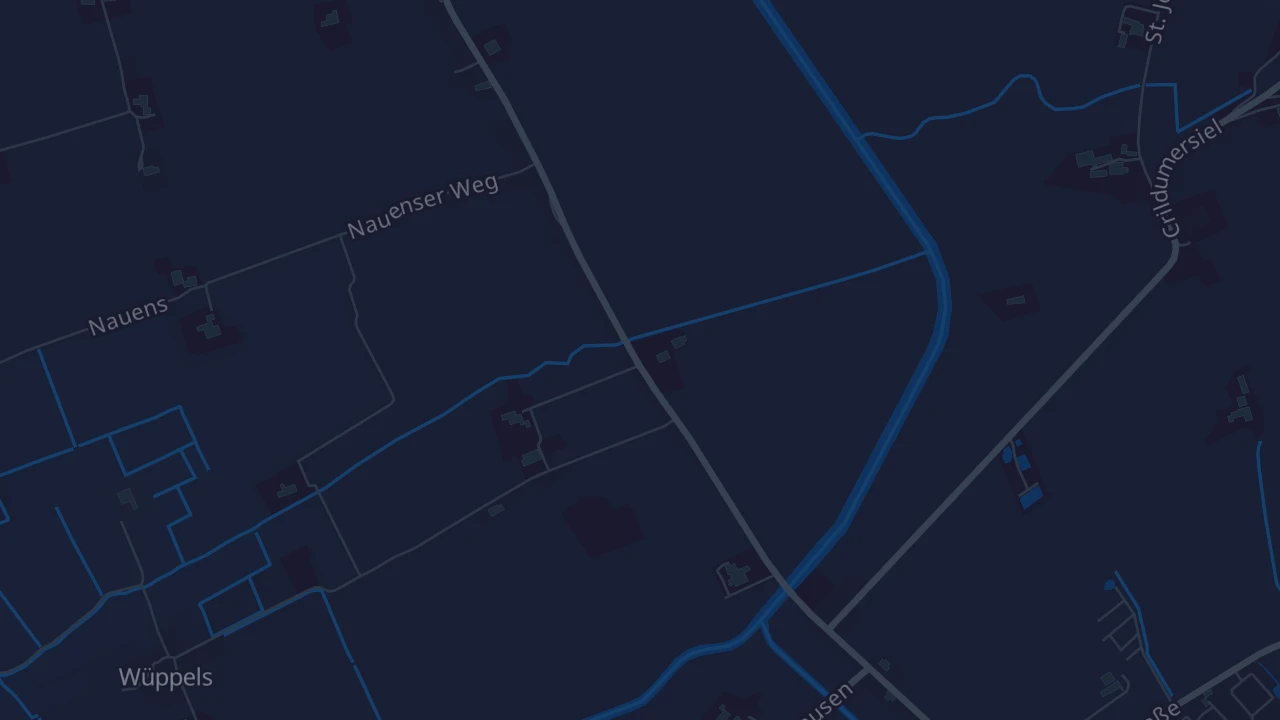 Karte von Wangerland Hooksiel