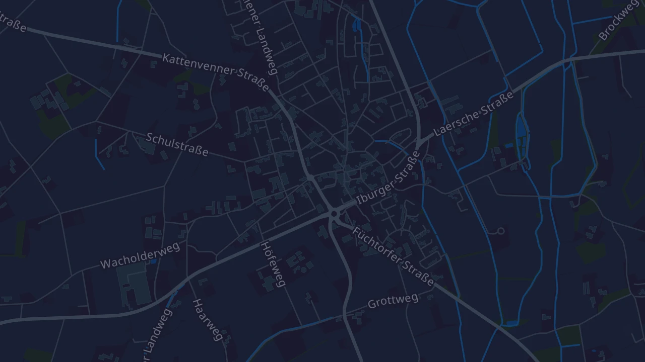 Karte von Glandorf