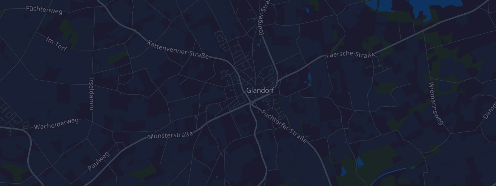 Karte von Glandorf