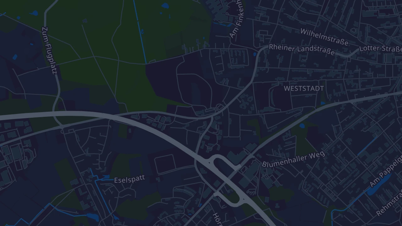 Karte von Osnabrück
