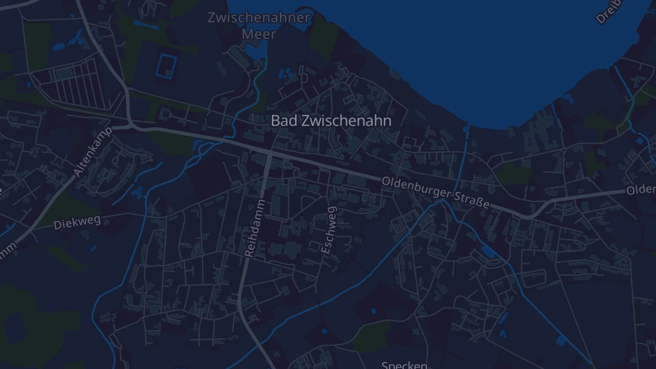 Karte von Bad Zwischenahn