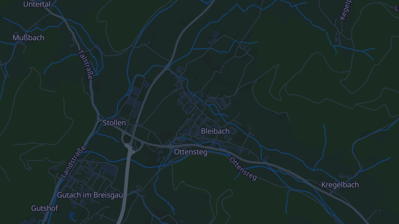 Karte von Gutach im Breisgau