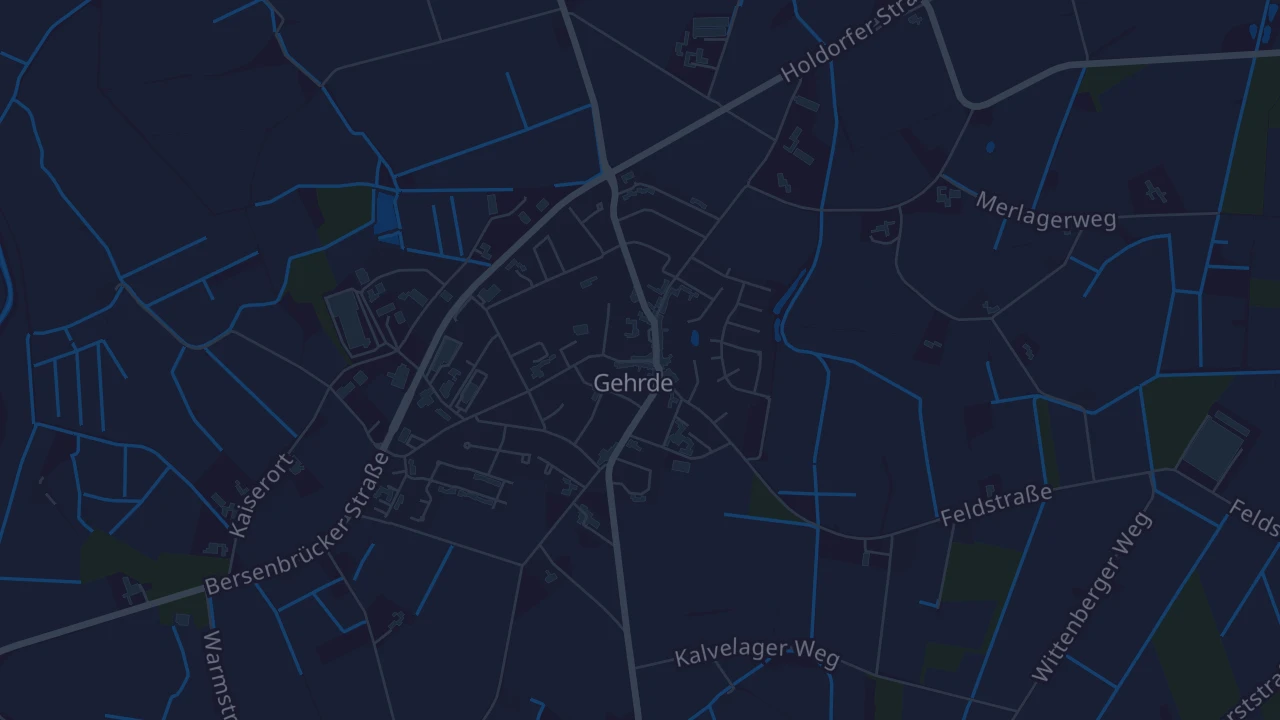 Karte von Gehrde