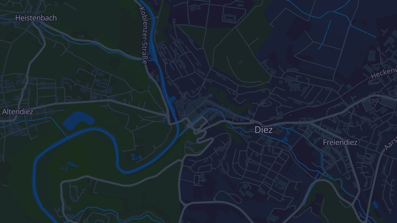 Karte von Diez