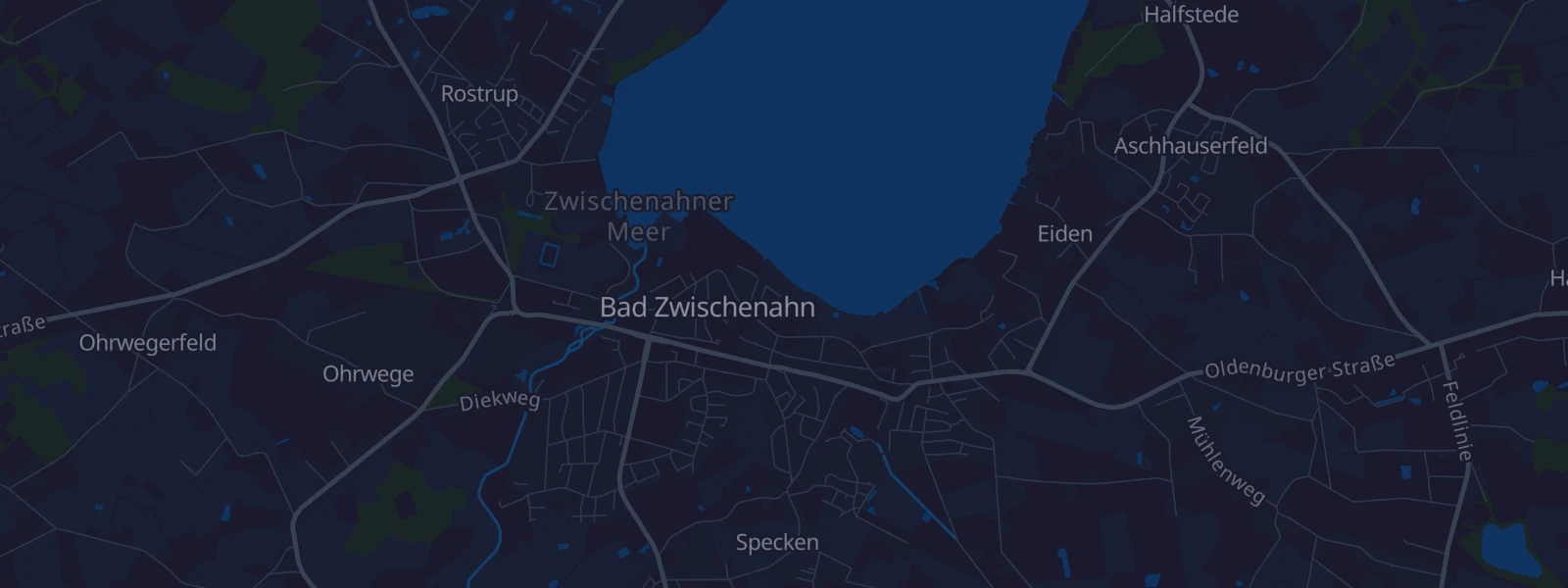Karte von Bad Zwischenahn