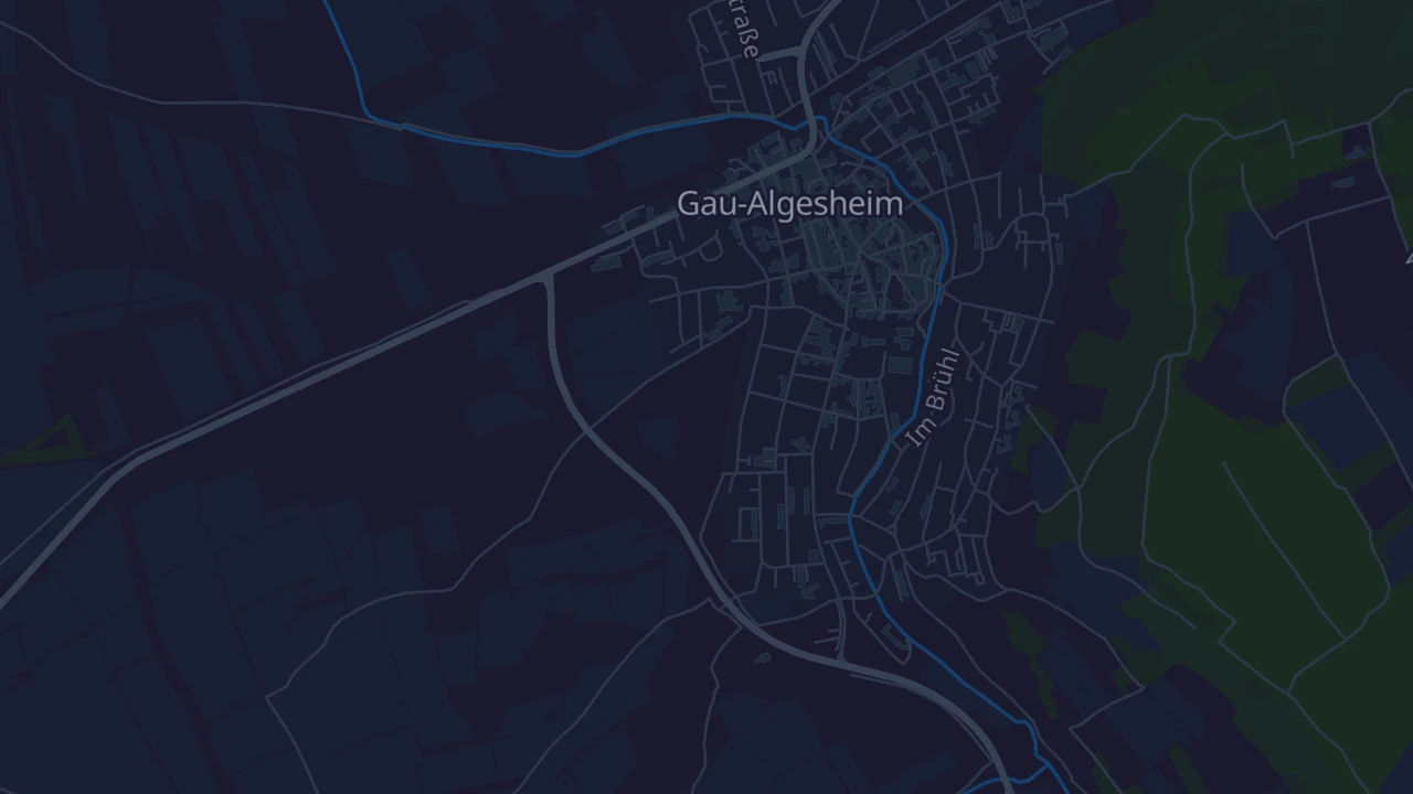 Karte von Gau-Algesheim