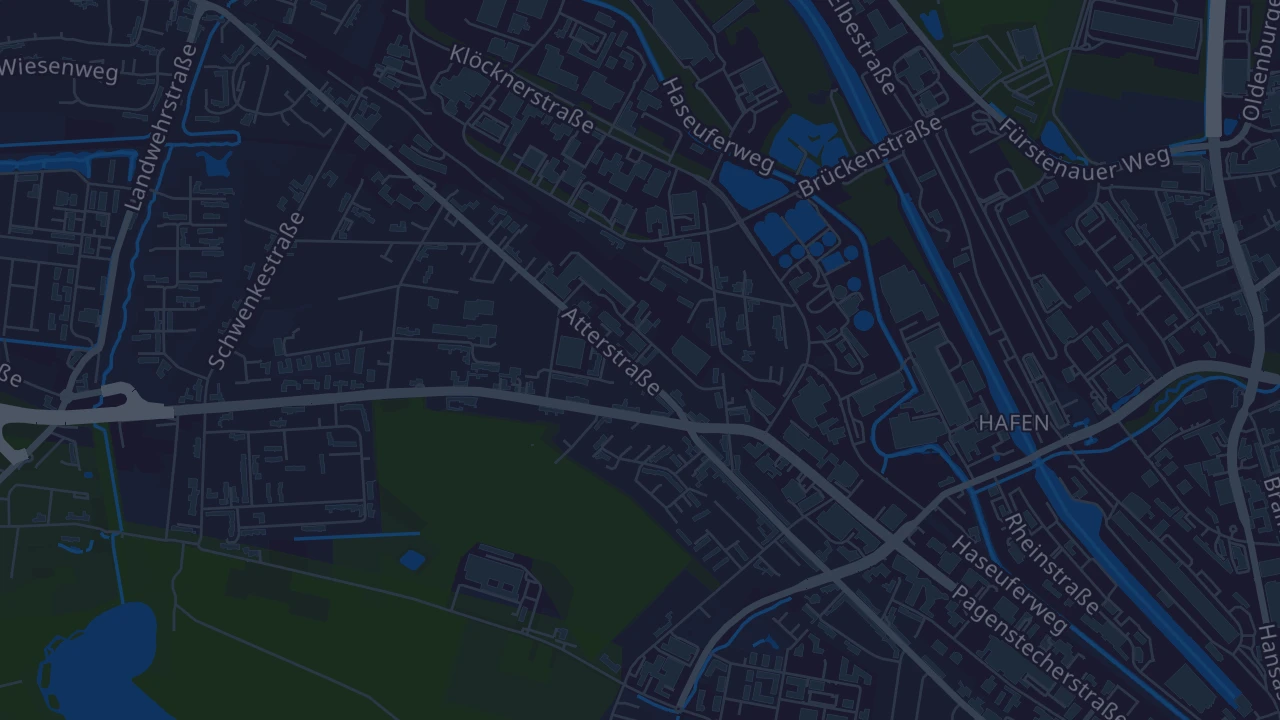 Karte von Osnabrück