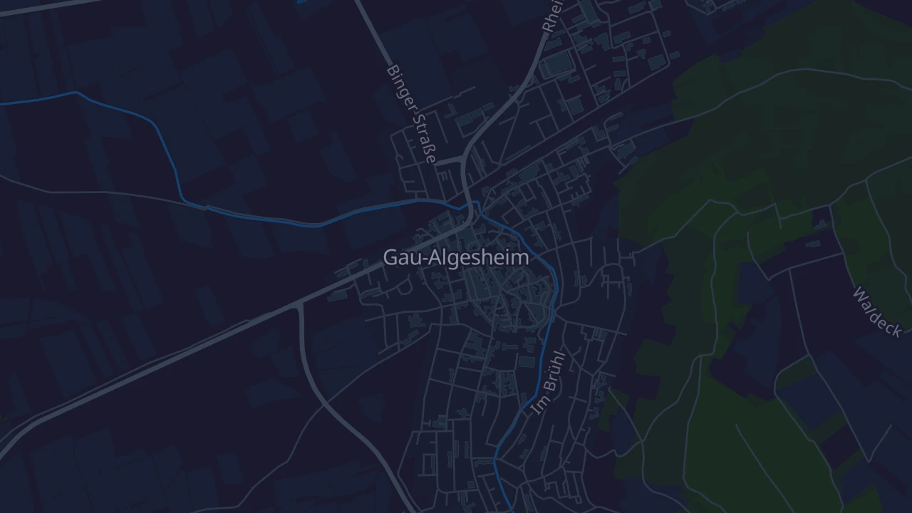 Karte von Gau-Algesheim