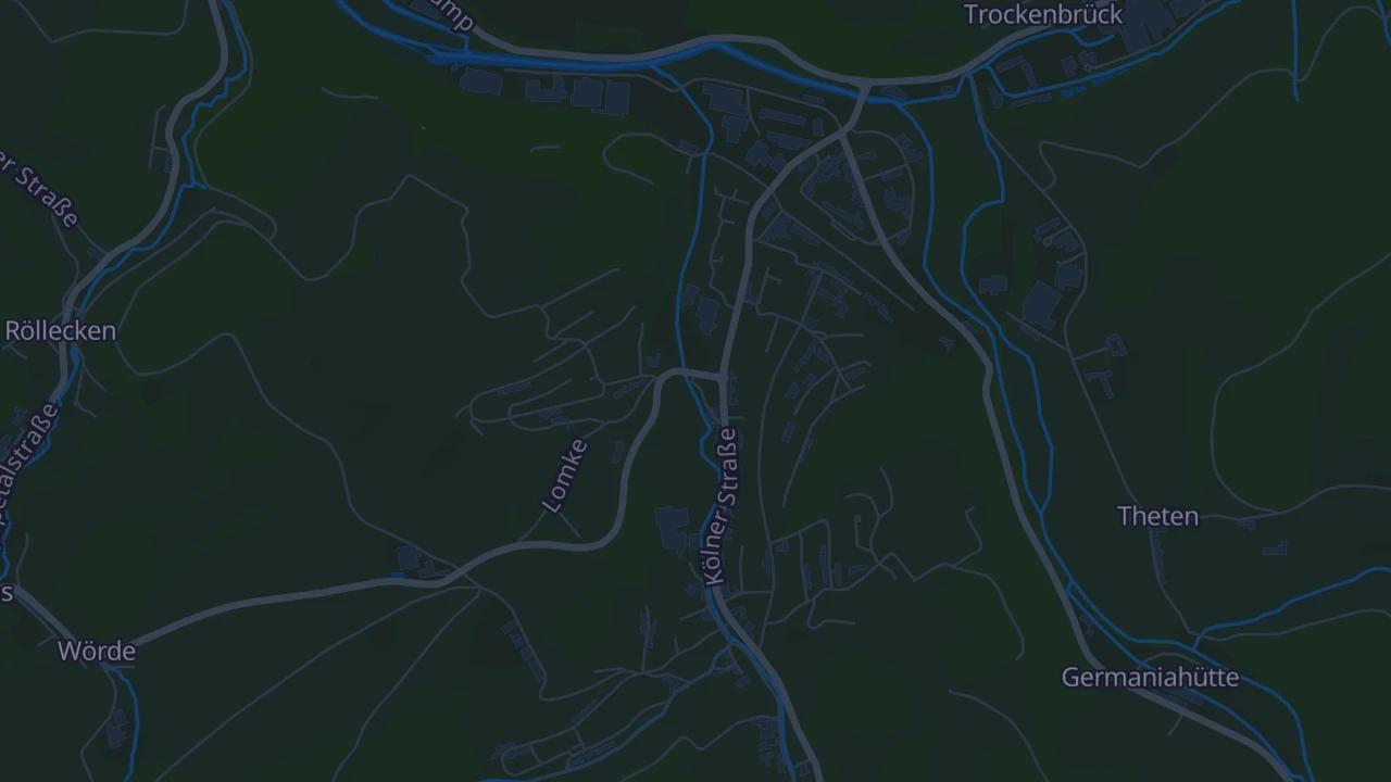 Karte von Lennestadt